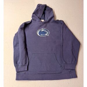 NCAA Penn State Football Youth Hoodie Blue Medium